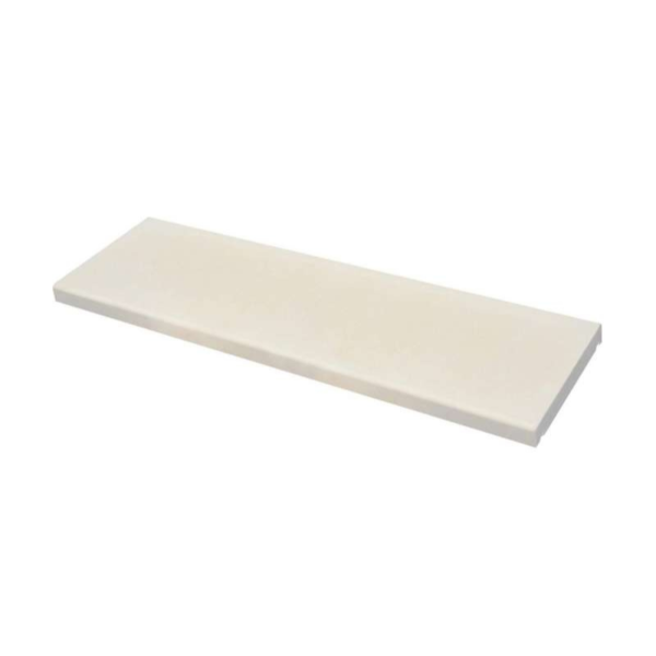 CHAPERON PLAT PIERRE LISSE CREME