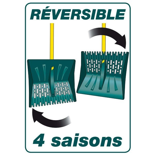 POLYPELLE 42CM MANCHE BOIS – Image 3