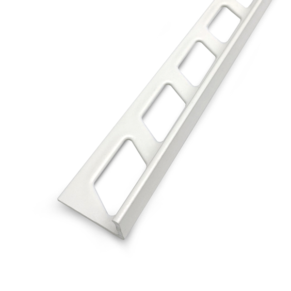 ARRET CORNIERE ALU BLANC 10MM