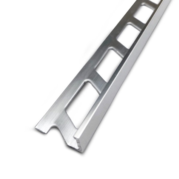 ARRET CORNIERE ALU CHROME 10MM