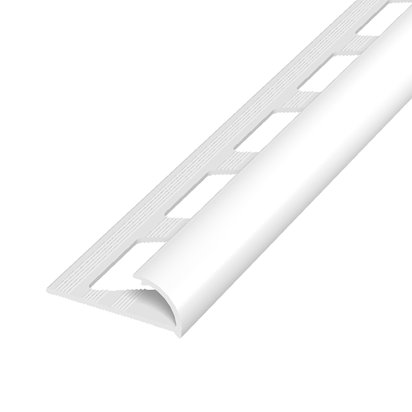 1/4 ROND OUVERT PVC 8MM 2.5M